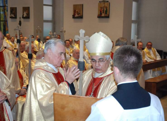 Wręczenie krzyży jubileuszowych